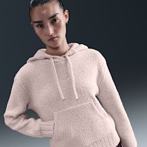 Nike Sportswear Phoenix Cosy Bouclé Women's Loose Knit Hoodie. Nike ID